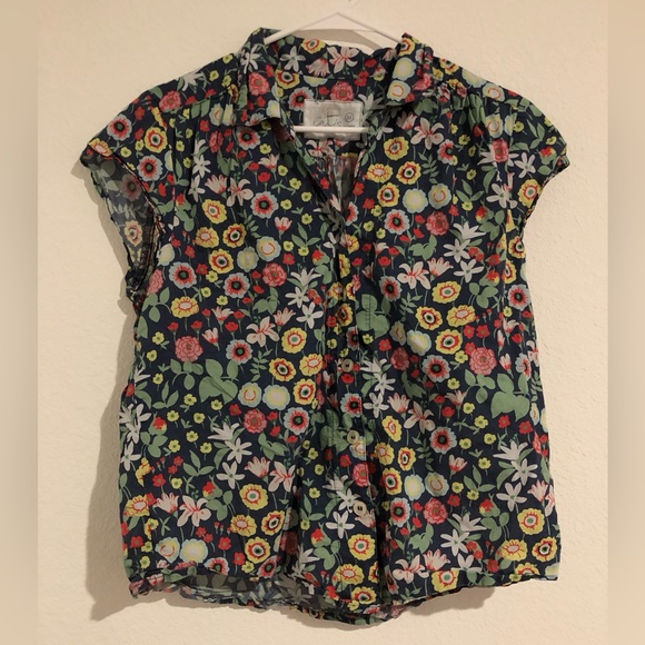 The cat’s Pajamas Swiss meadow Voile Capri Set Medium - Picture 2 of 7